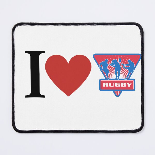 Item preview, I Love Rugby designed and sold by freedom4life.