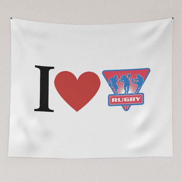 Item preview,  I Love Rugby designed and sold by freedom4life.