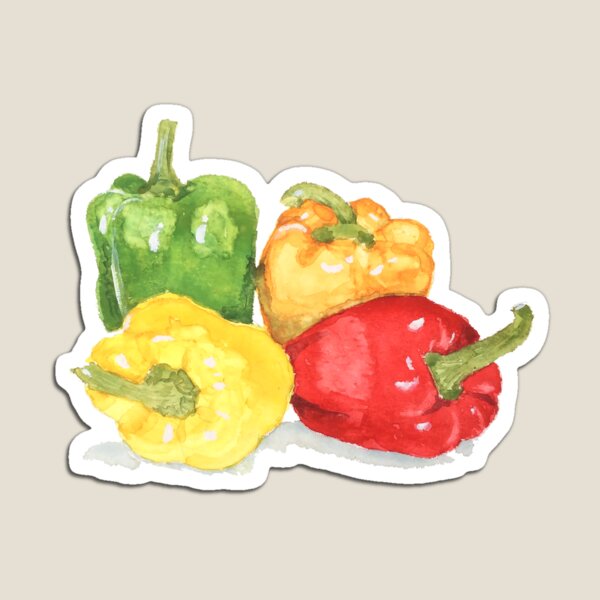 Bell Peppers Magnet