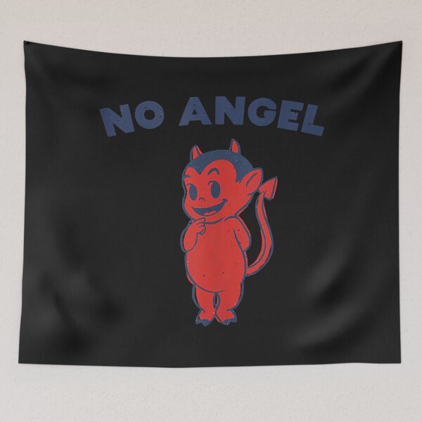Item preview, Retro Vintage No Angel Devil Tank Top designed and sold by luciaaljudith.