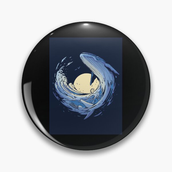 Item preview, Ocean wave whale, Ocean, Animals, Swimming, Beautiful designed and sold by KimmieBap.