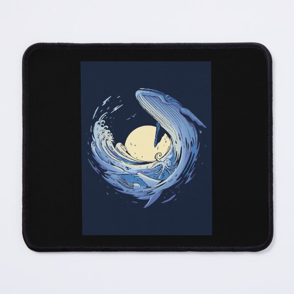 Item preview, Ocean wave whale, Ocean, Animals, Swimming, Beautiful designed and sold by KimmieBap.
