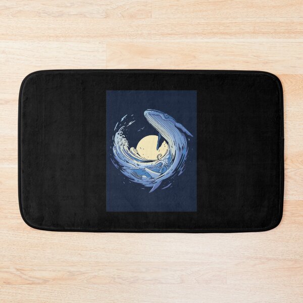 Item preview, Ocean wave whale, Ocean, Animals, Swimming, Beautiful designed and sold by KimmieBap.