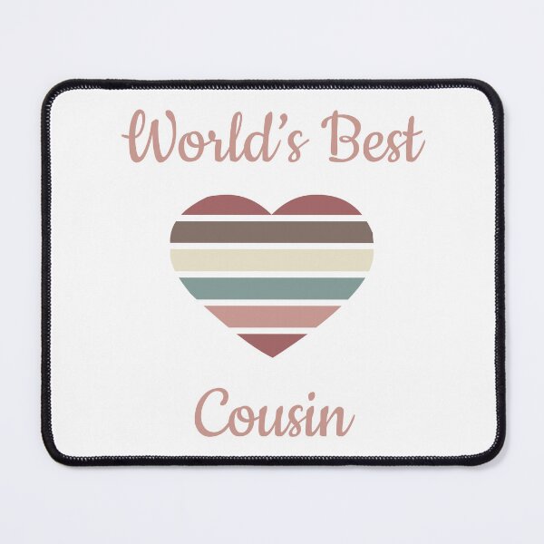 Item preview, World’s Best Cousin Heart designed and sold by thepixelgarden.