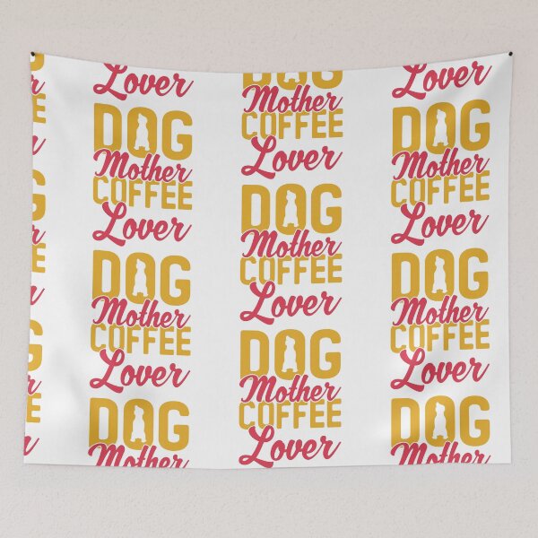 Item preview, Dog Mother Coffee Lover Love Puppy Bulldog Boxer Bull Terrier Dad Best Pug Dad Pug Love Ever Gift Premium Apparel Funny Holiday Xmas designed and sold by DesignByHeartUK.