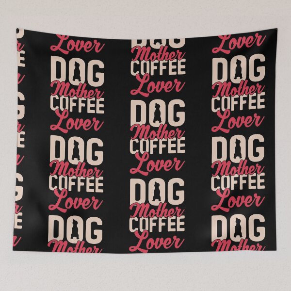 Item preview, Dog Mother Coffee Lover Love Puppy Bulldog Boxer Bull Terrier Dad Best Pug Dad Pug Love Ever Gift Premium Apparel Funny Holiday Xmas designed and sold by DesignByHeartUK.