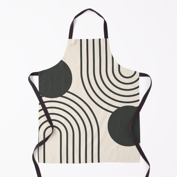 Artikelvorschau, Mid Century Modern Geometric 189 in Dark Grey Beige entworfen und verkauft von nineFlorals.