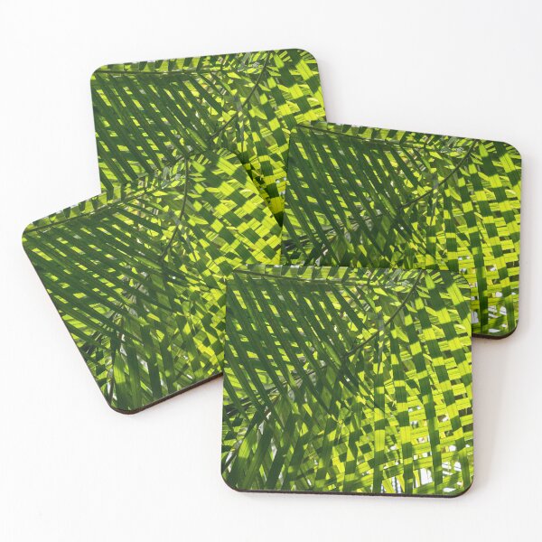 Item preview, Luscious Geometric Greenery - Sun and Shade Palm Fronds Left designed and sold by Georgia Mizuleva.