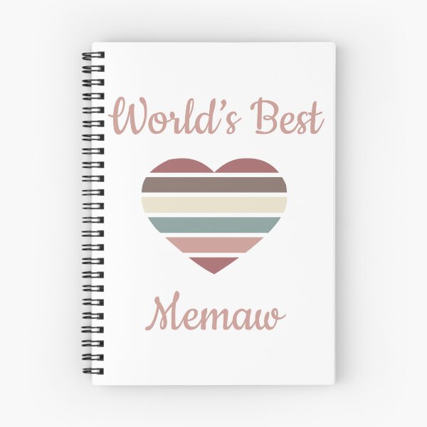 Item preview, World’s Best Memaw Heart designed and sold by thepixelgarden.