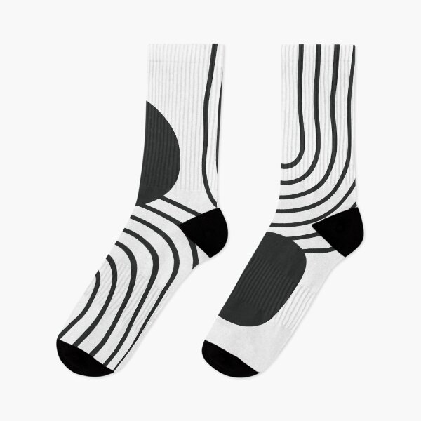 Item preview, Mid Century Modern Geometric 192 in White and Black designed and sold by nineFlorals.