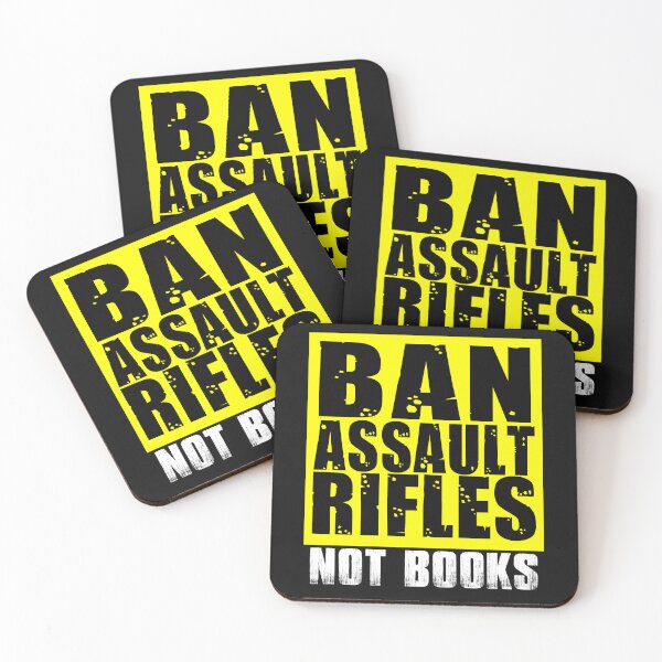 Item preview, Ban Assault Rifles Not Books designed and sold by JohnTaylor2020.