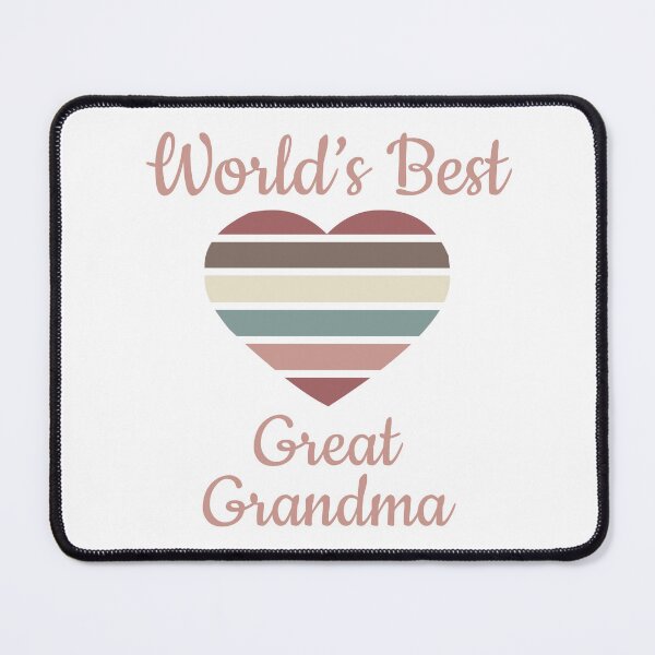 Item preview, World’s Best Great Grandma Heart designed and sold by thepixelgarden.