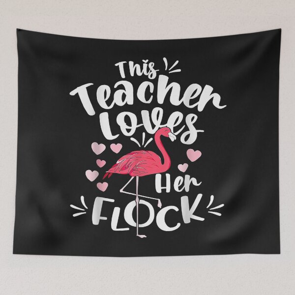 Item preview, This Assistant Principal Loves Her Flock Flamingo Teacher designed and sold by luciaaljudith.