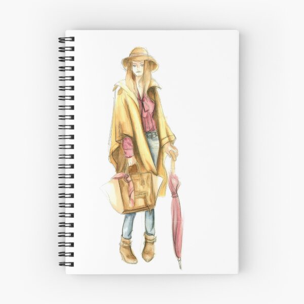 Item preview, Regenschirmmädchen  designed and sold by inkedribbon.