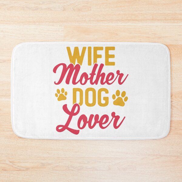 Item preview, Wife Mother Dog Lover Love Puppy Bulldog Boxer Bull Terrier Dad Best Pug Dad Pug Love Ever Gift Premium Apparel Funny Holiday Xmas designed and sold by DesignByHeartUK.