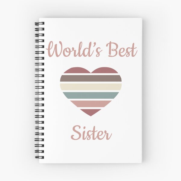 Item preview, World’s Best Sister Heart designed and sold by thepixelgarden.