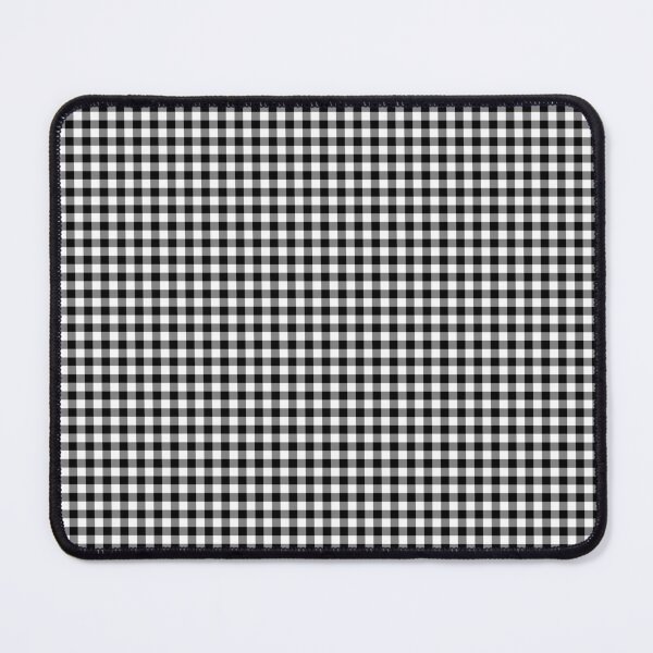Item preview, Black and White Gingham Check designed and sold by junkydotcom.