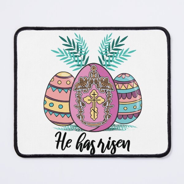 Item preview, Orthodox Jesus Easter Egg Cross Greek Lent Scripture designed and sold by alltheprints.