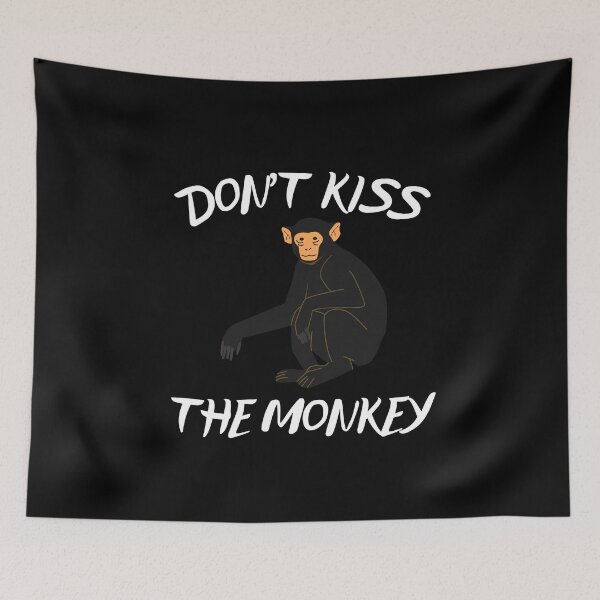 Item preview, Monkeypox Don't Kiss The Monkey Monkeypox Virus designed and sold by Fudoitga.