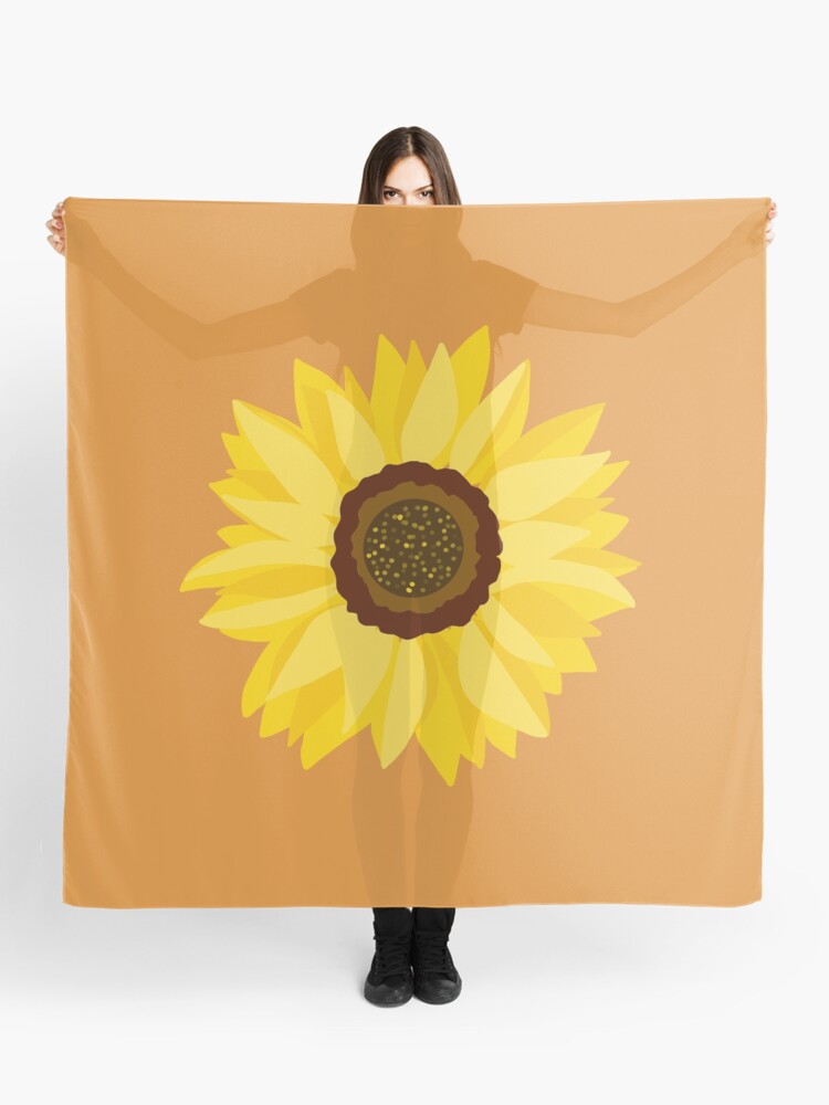 Pañuelo «Girasol Minimalista» de chayse-holden | Redbubble