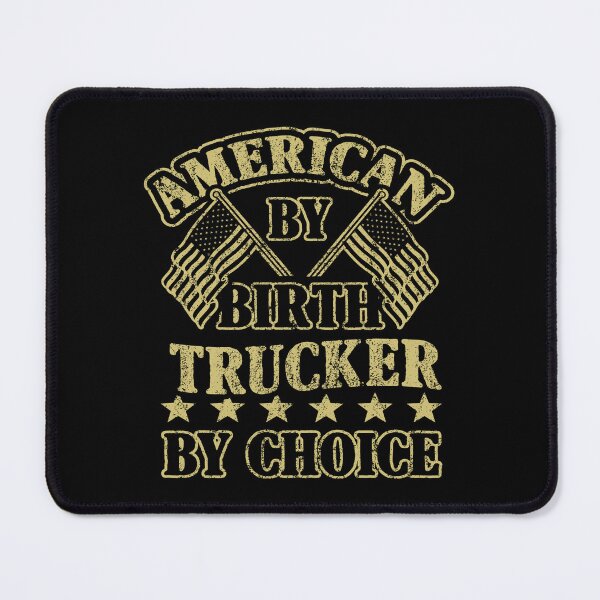 Item preview, American By Birth Trucker By Choice designed and sold by ktmaem.