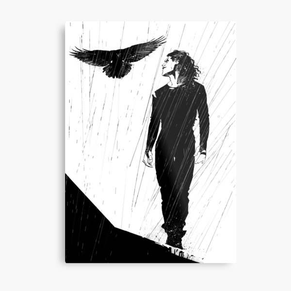 ArtOfPT - The Raven Metal Print
