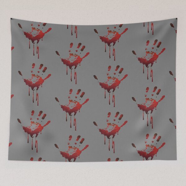 Item preview, La mano ensangrentada, estilo Halloween, color designed and sold by artdragongift 15.
