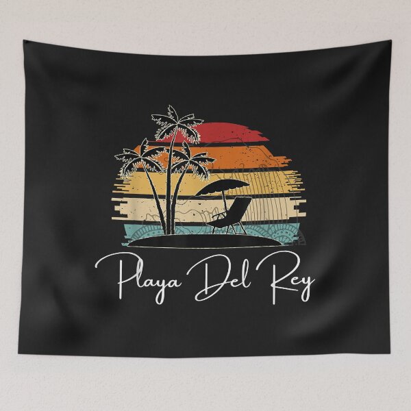 Item preview, Vintage Playa Del Ray Beach Lover Palm Trees Spring & Summer designed and sold by luciaaljudith.