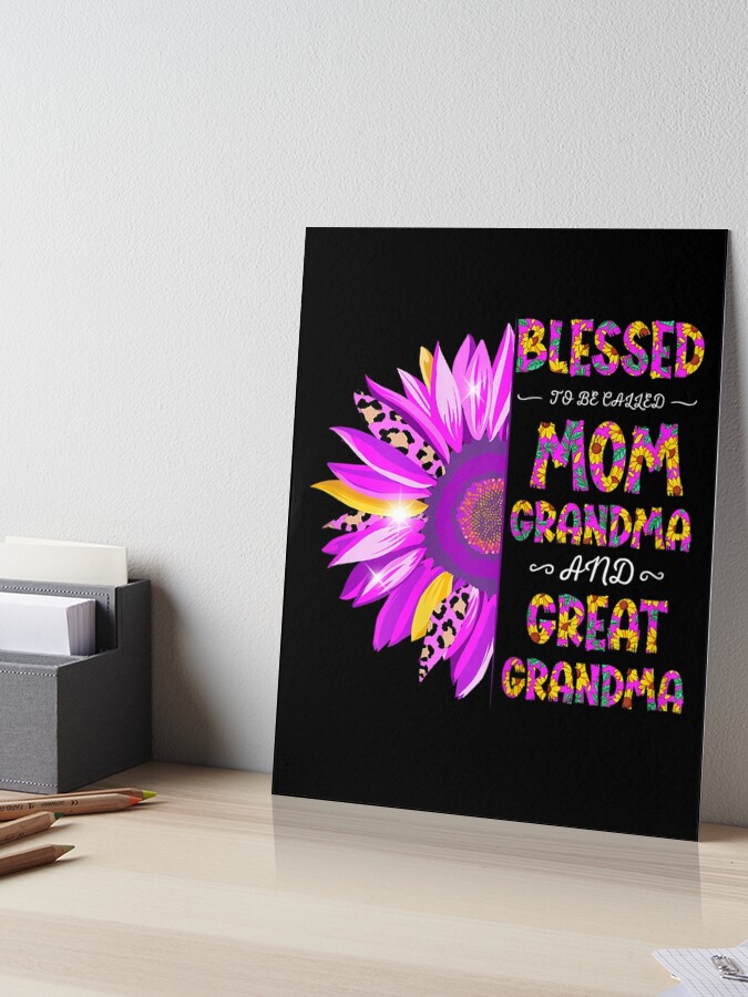 Womens Blessed To Be Called Mom And Gramma T Shirt Funny Gramma Gif Womens Blessed To Be Called Mom And Gramma T Shirt Funny Gramma Gif