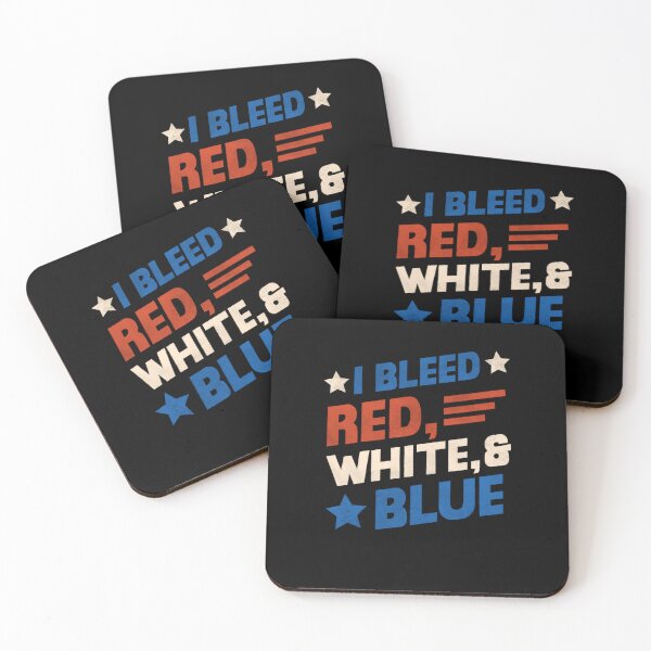 Item preview, I Bleed Red White and Blue designed and sold by Peter Stawicki.