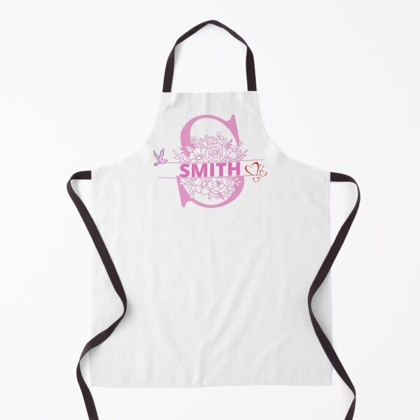 Aperçu de l'œuvre Le t-shirt Smith Family Monogram Sticker Sign affiche fièrement les caractéristiques de la famille en rose créée et vendue par Faelee.