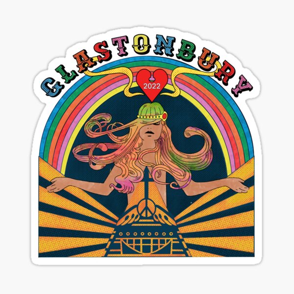 Item preview, Glastonbury Music Festival 2022 designed and sold by Estelle Stephens.