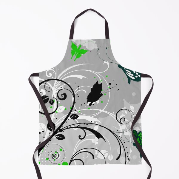 Item preview, Floral Art Green Grey Butterfly designed and sold by Tshirtstory.