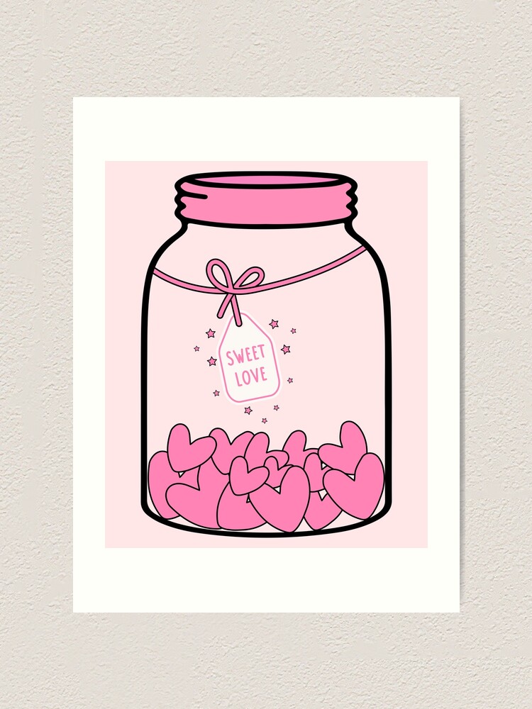 Sweet Romance Mini Mason Jar