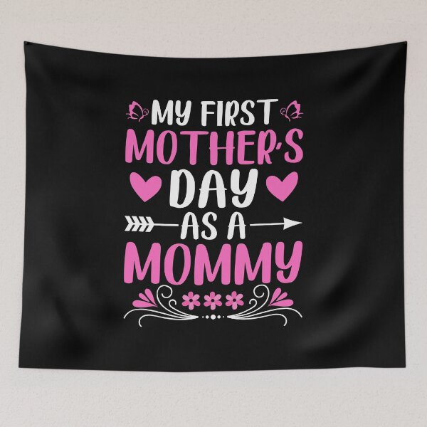 Artikelvorschau, Mein erster Muttertag als Mami Best Mom Ever New Mama entworfen und verkauft von haselshirt.