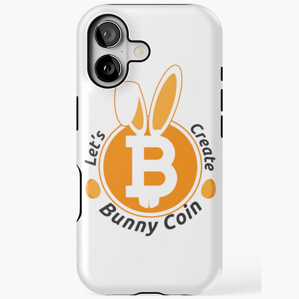 Bitcoin Bunny Coin Funny Easter Egg Cryptocurrency