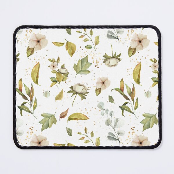 Item preview, Elegant botanical leaves and flowers designed and sold by junkydotcom.