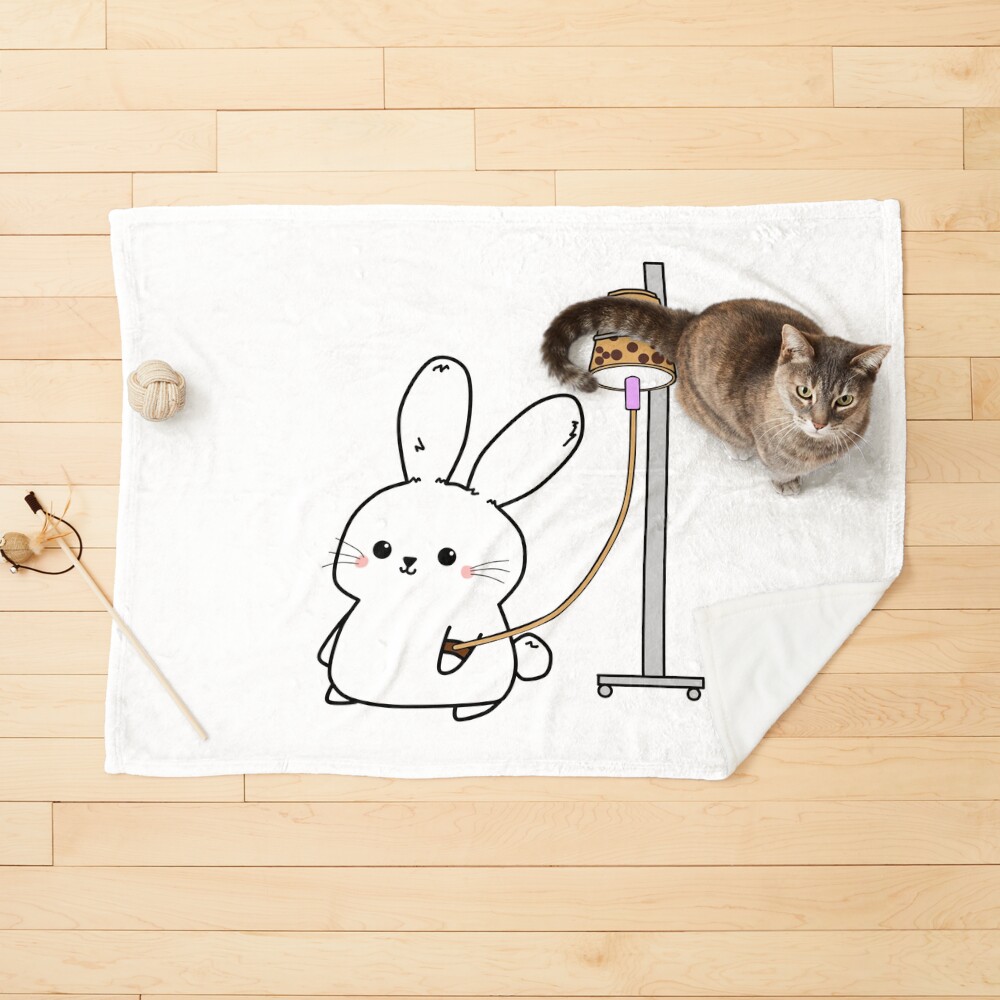 Vista previa del artículo con la obra «Manta para mascotas», diseñado y vendido por SirBobalot.