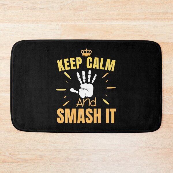 Item preview, funny volleyball man - keep calm and smash it designed and sold by RomualdGR.