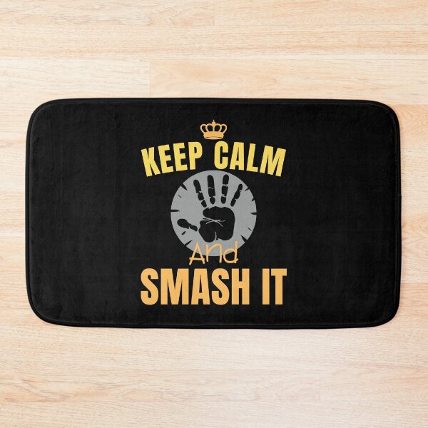 Item preview, funny volleyball man - keep calm and smash it designed and sold by RomualdGR.