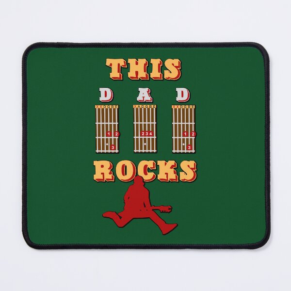 Item preview, This DAD rocks (guitar chords) designed and sold by SolidEarthArt.