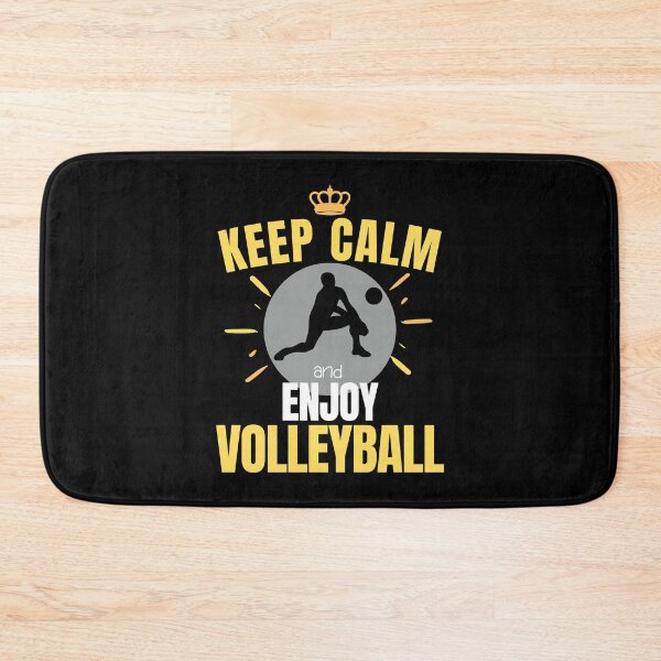 Item preview, funny volleyball man - keep calm and enjoy volleyball designed and sold by RomualdGR.