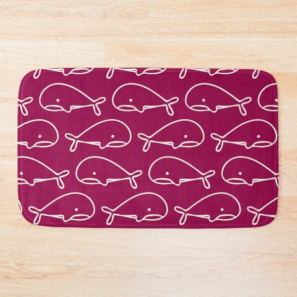 Item preview, Cute Whales Pattern designed and sold by PurpleTank.