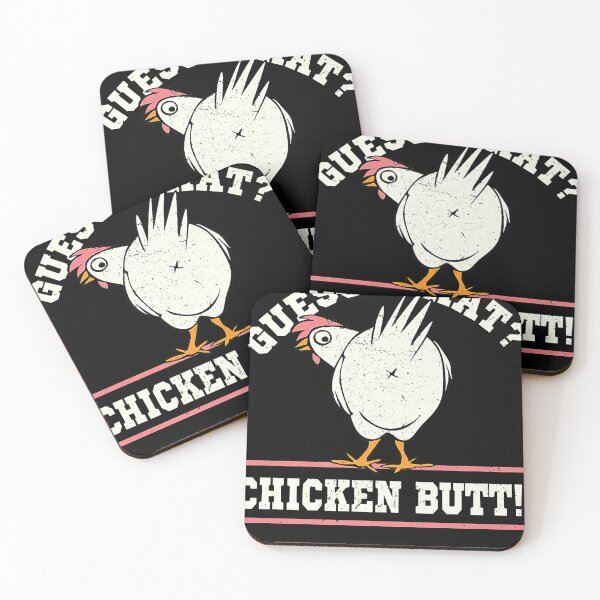 Artikelvorschau, Funny Chicken Distressed Guess What Chicken Butt Farmer entworfen und verkauft von Cunningham12.