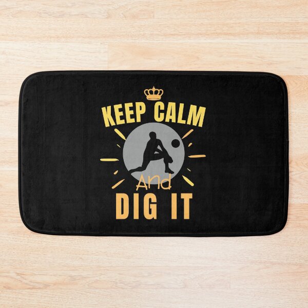 Item preview, funny volleyball man - keep calm and dig it designed and sold by RomualdGR.