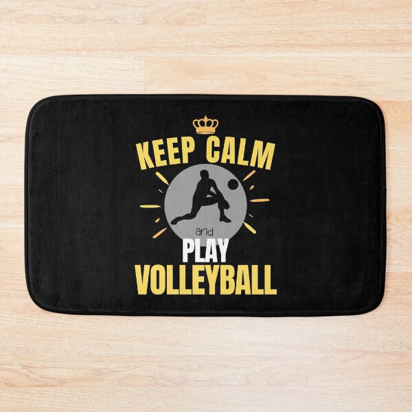 Item preview, funny volleyball man - keep calm and play volleyball designed and sold by RomualdGR.