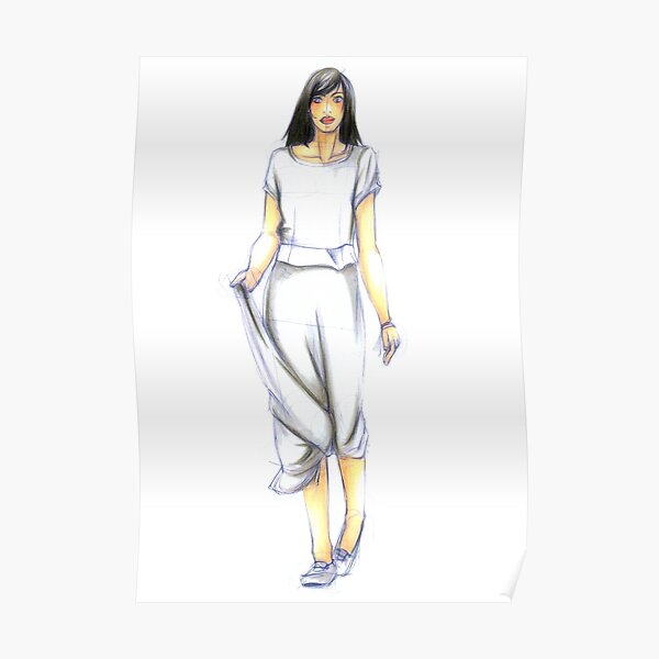 rosige Wangen Poster