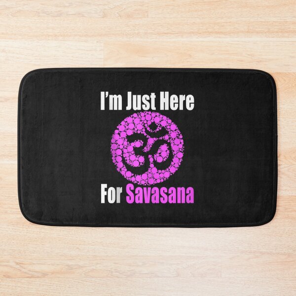 Item preview, Yoga Day I'm Just Here For Savasana Yogini sukhasana Namaste Tank Top designed and sold by luciaaljudith.