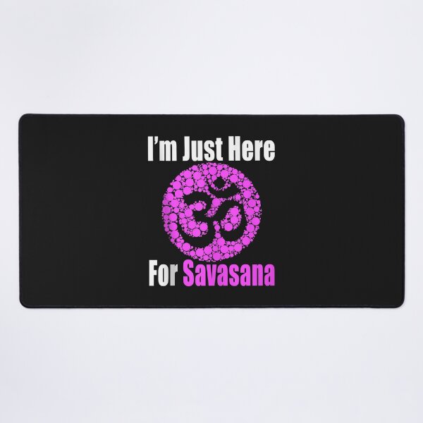 Item preview, Yoga Day I'm Just Here For Savasana Yogini sukhasana Namaste Tank Top designed and sold by luciaaljudith.