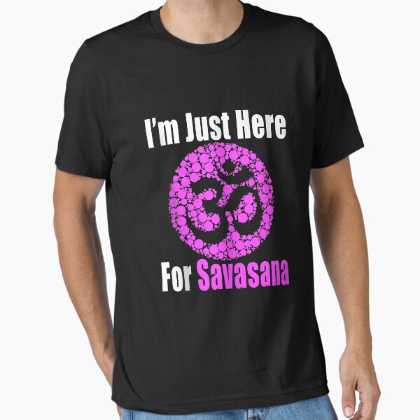 Item preview, Yoga Day I'm Just Here For Savasana Yogini sukhasana Namaste Tank Top designed and sold by luciaaljudith.